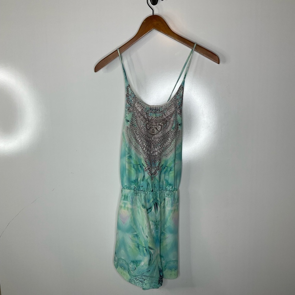 Indikah Romper Watercolor‎ Print Size 8